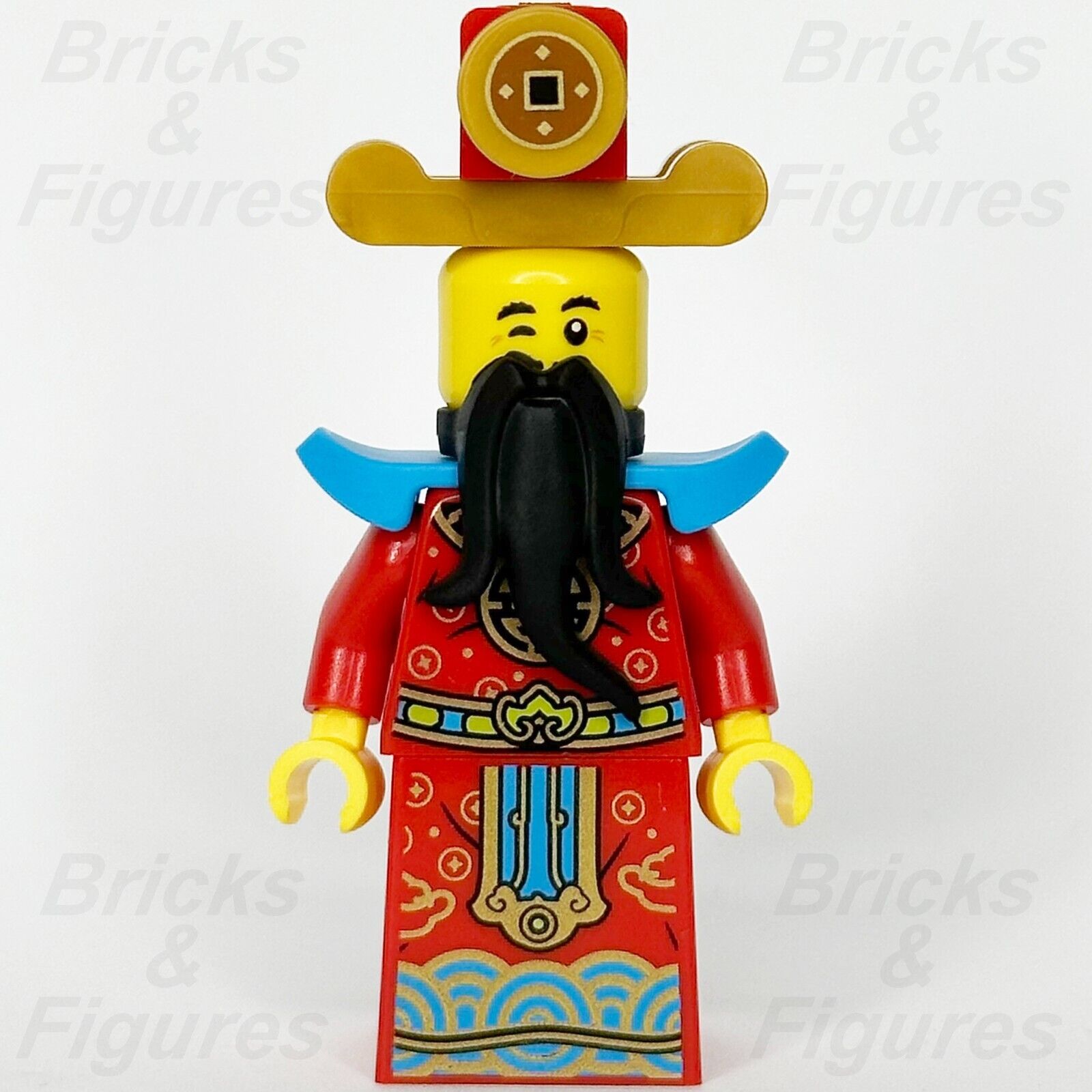 LEGO Holiday & Event The God of Wealth Minifigure Chinese New Year 80108 hol268 - Bricks & Figures