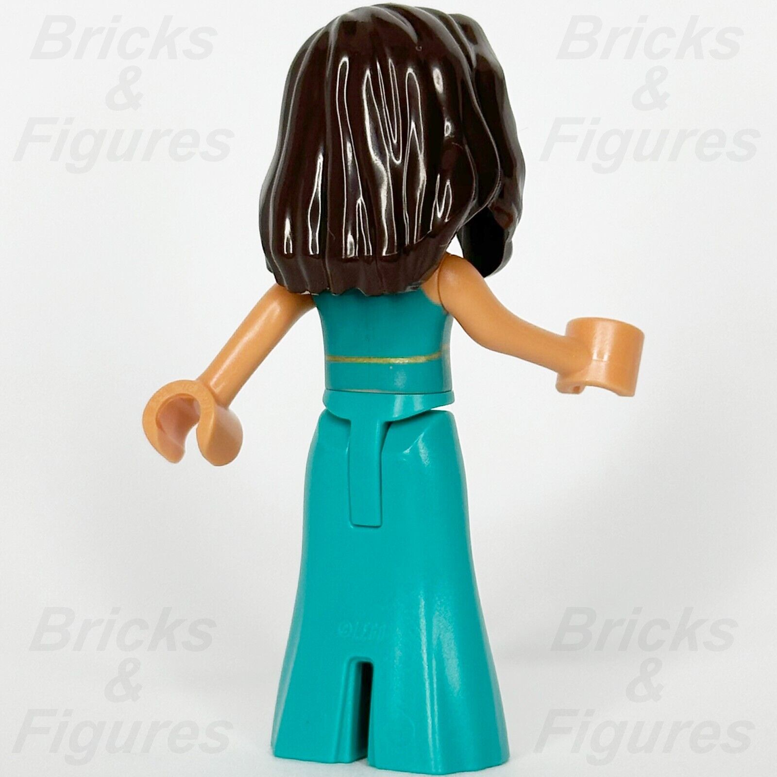 LEGO Friends Amelia Minifigure Gold Squares on Skirt 41684 frnd451 - Bricks & Figures