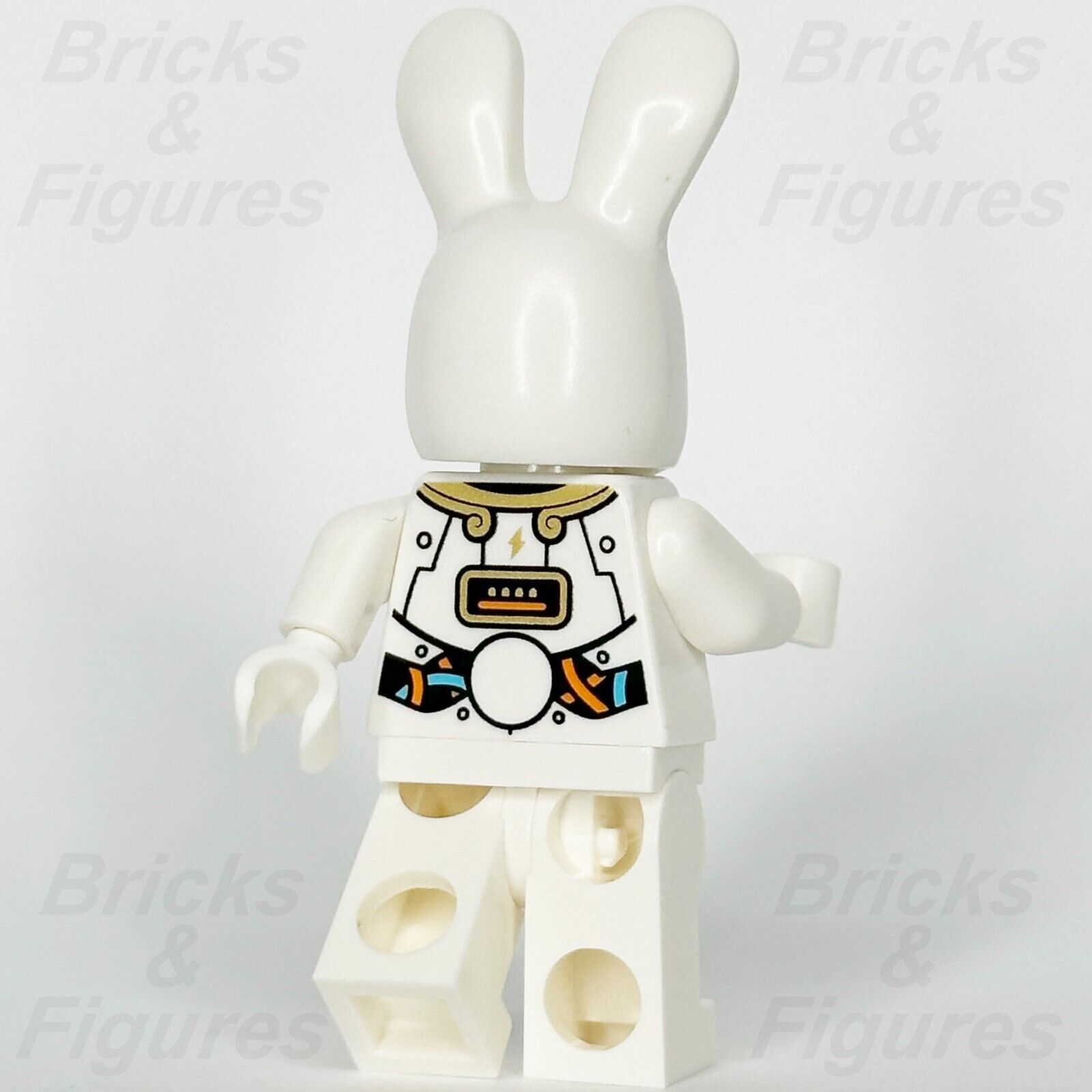 LEGO Monkie Kid Lunar Rabbit Robot Minifigure Evil Angry Happy Face 80032 mk081 - Bricks & Figures