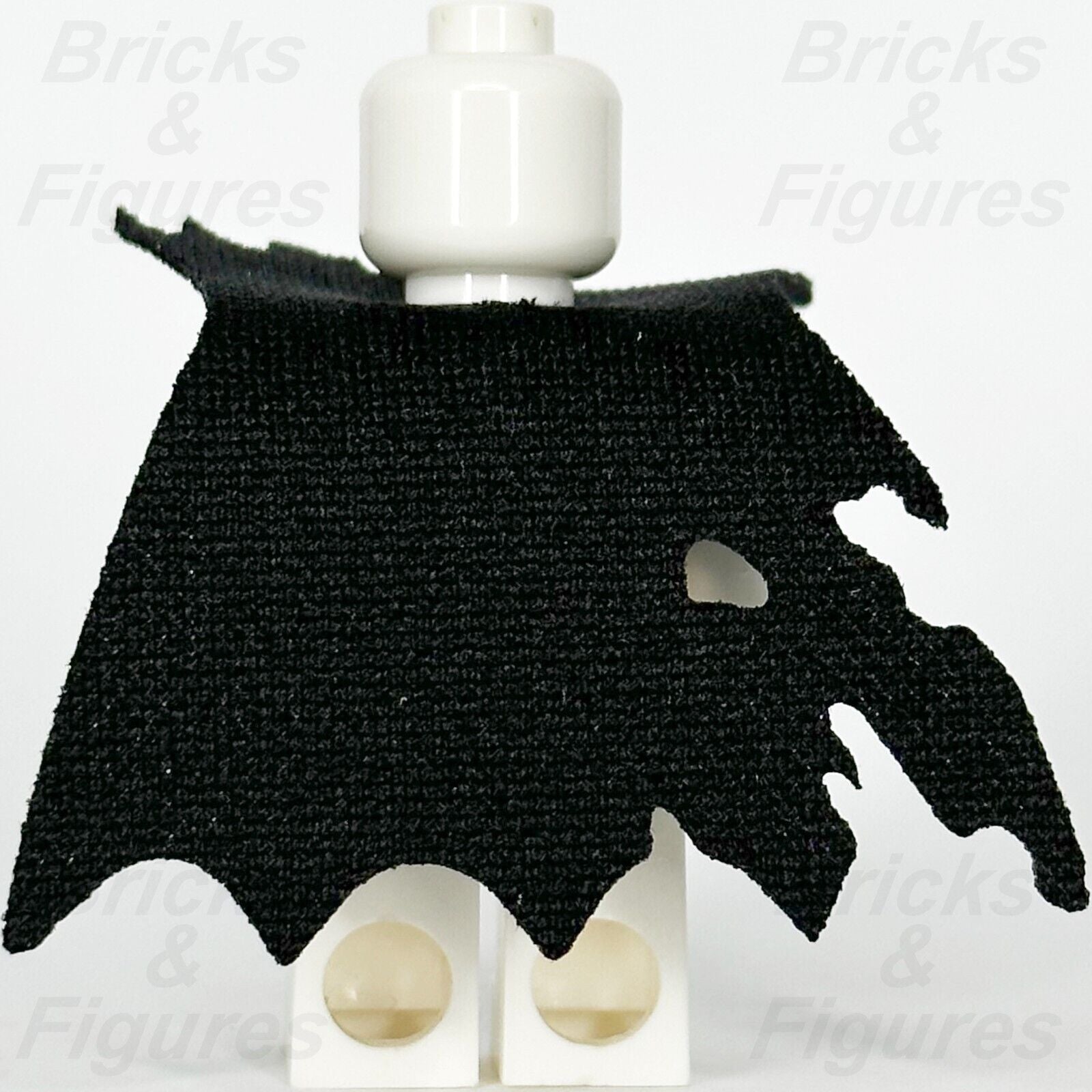 LEGO Black Minifigure Cape Cloth Tattered Spongy Body Wear Part 50525 70840 - Bricks & Figures