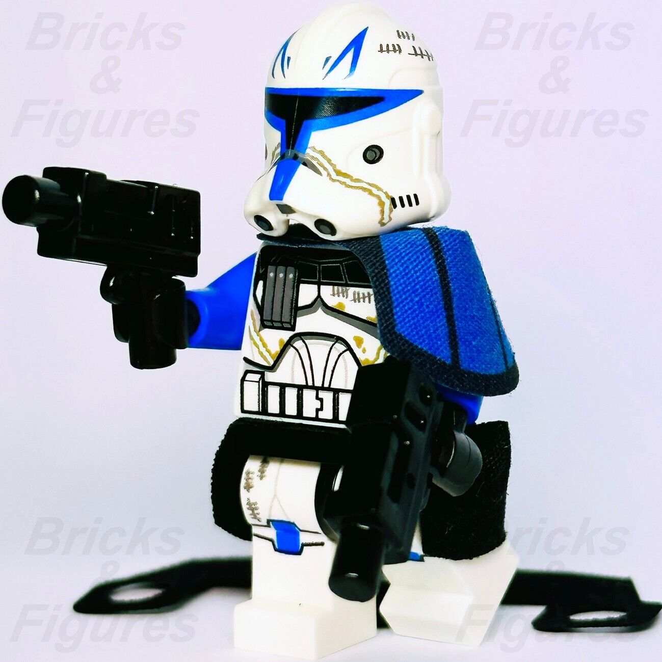 Captain Rex LEGO Star Wars Minifigure Phase 2 Trooper Clone Wars 75012 sw0450 - Bricks & Figures