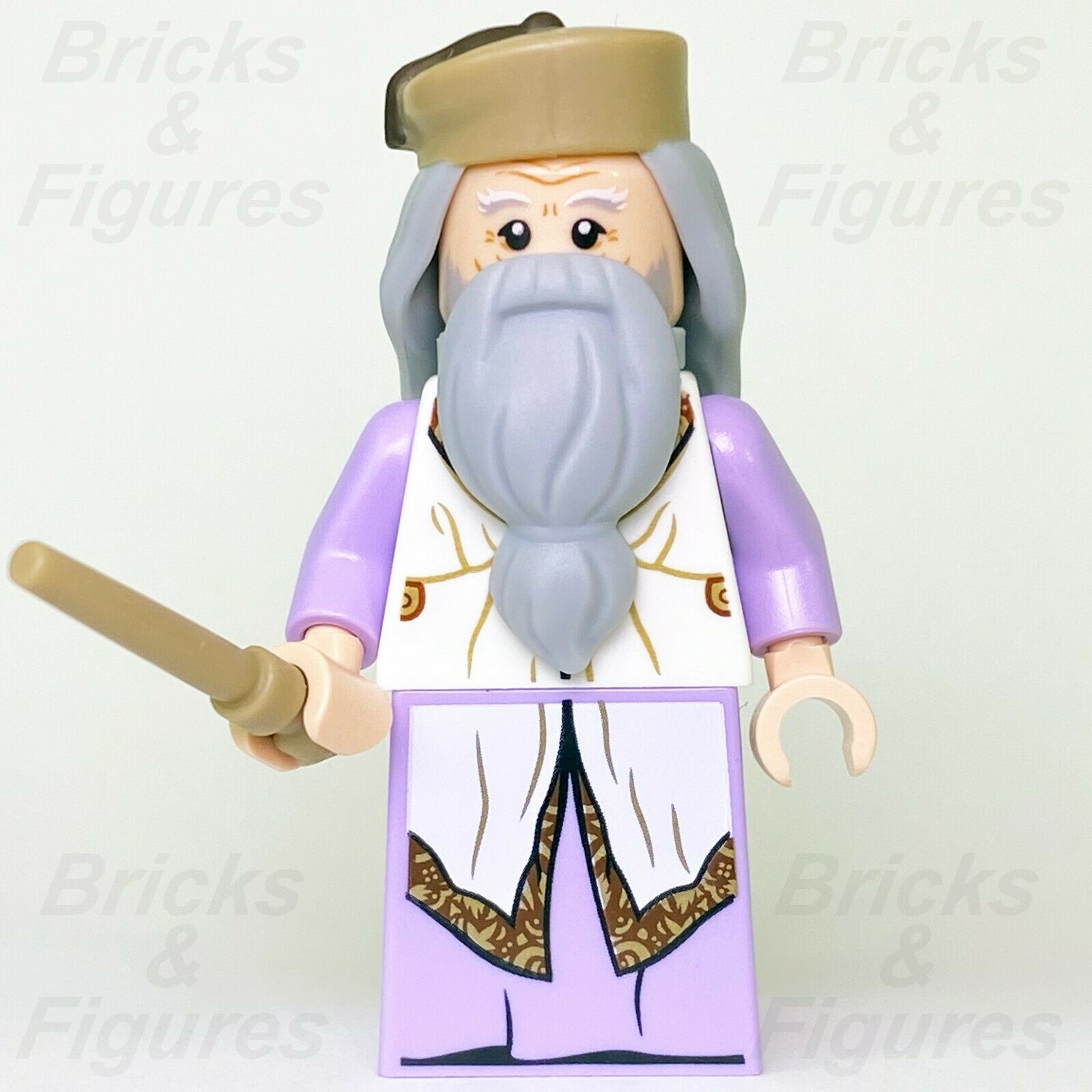 Harry Potter LEGO Albus Dumbledore Goblet of Fire Wizard Minifig 75948 Genuine