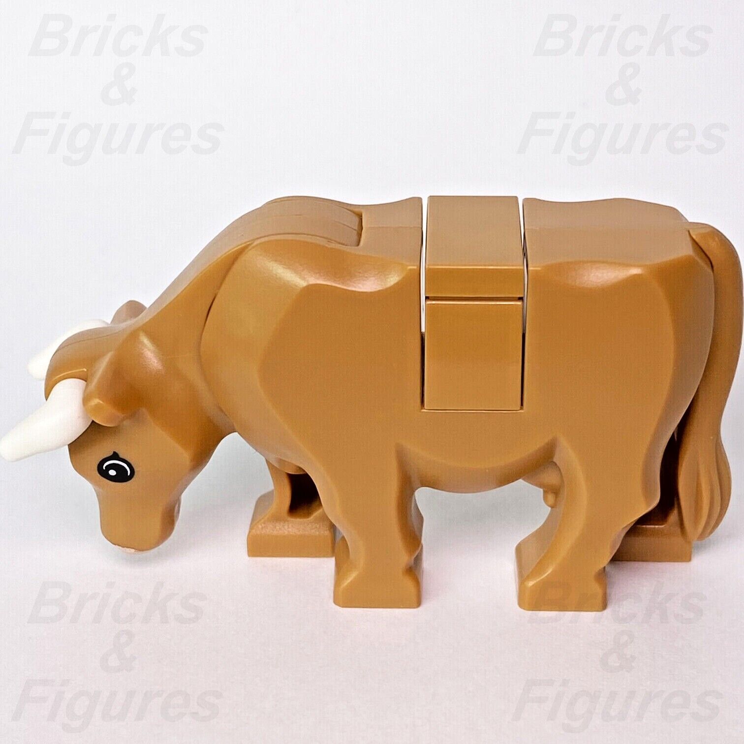 LEGO Cow Medium Nougat City Town Farm Animal Part Minifigure 60346 10305 New - Bricks & Figures