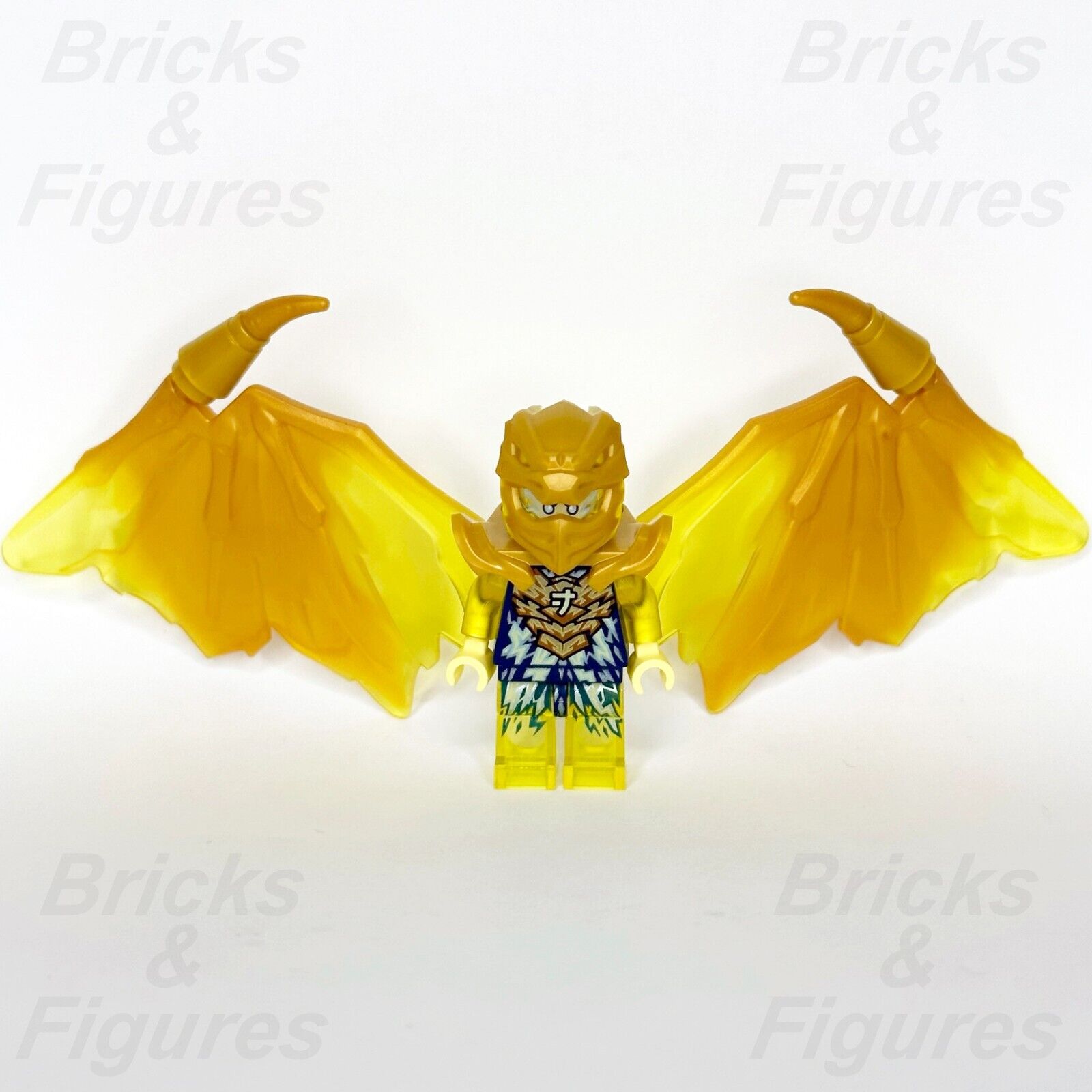 LEGO Jay Golden Dragon Ninjago Crystalized Minifigure 71768 892302 njo755 Ninja - Bricks & Figures