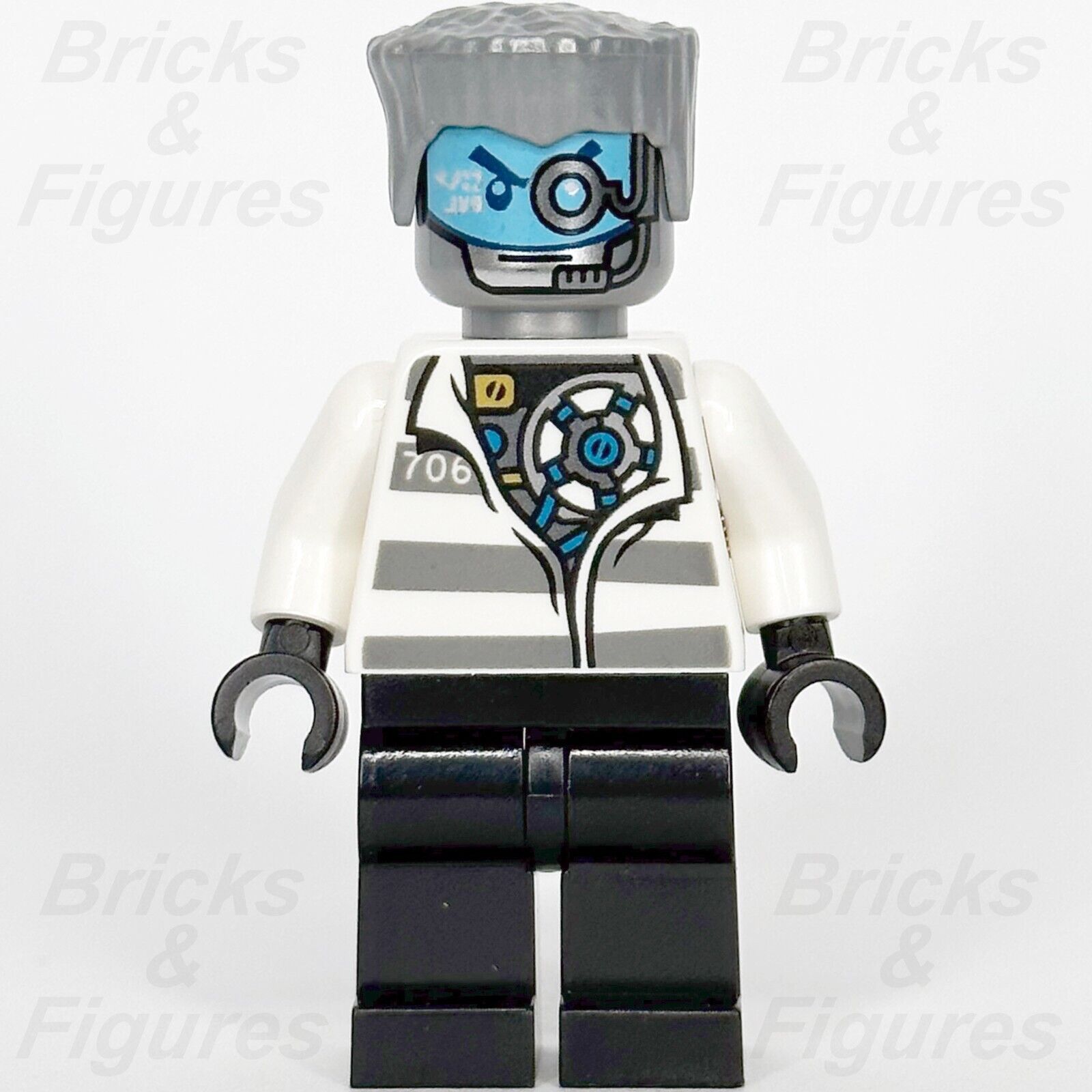 LEGO Ninjago Zane Prison Outfit Minifigure Ninja Nindroid Skybound 705