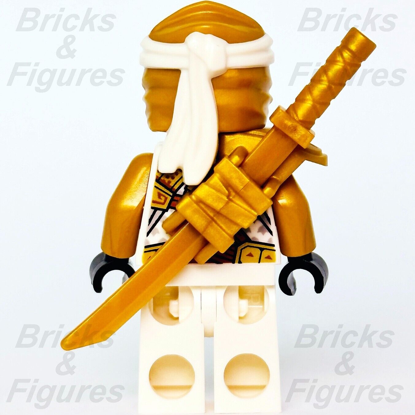 LEGO Zane Golden Ninja Ninjago Crystalized Minifigure 71770 71774 njo760 New - Bricks & Figures