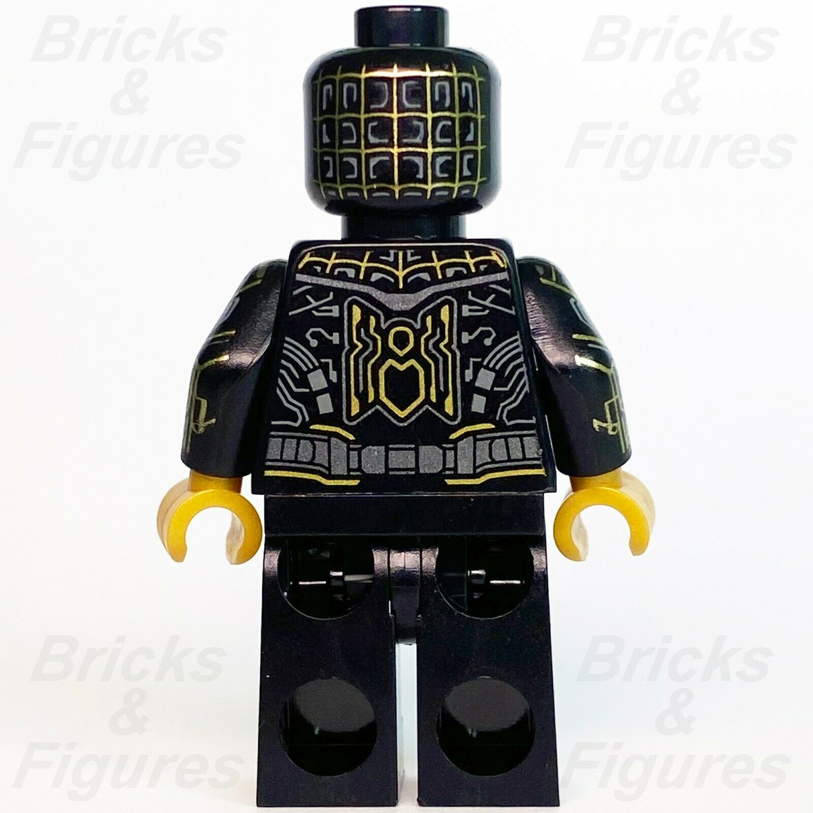 Black spiderman lego figure online