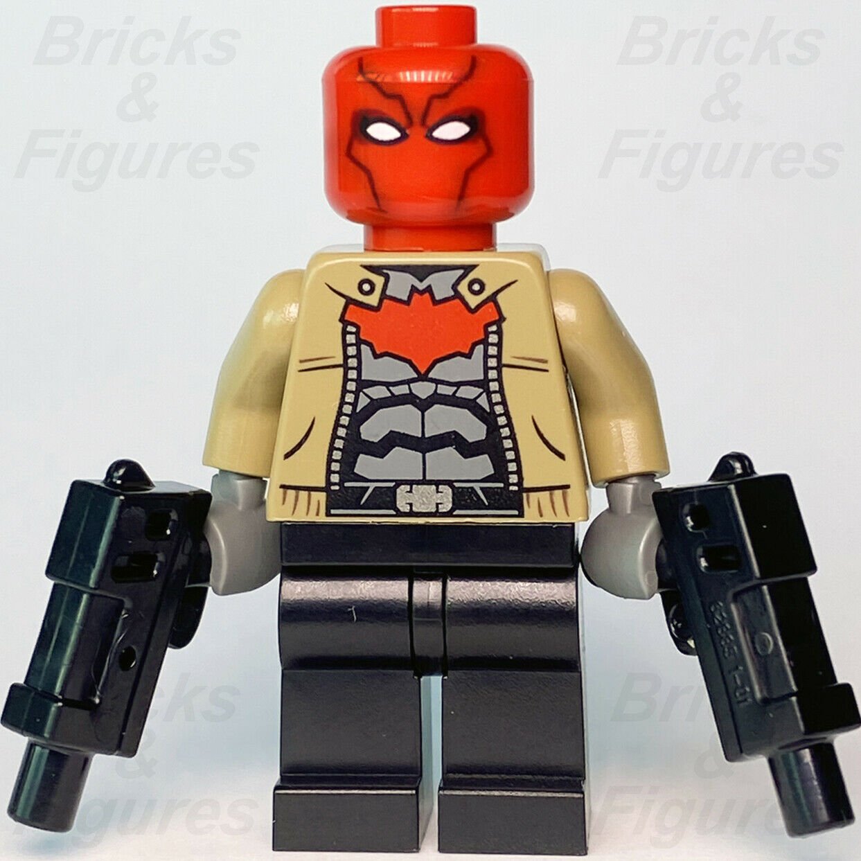 New DC Super Heroes LEGO Red Hood (Jason Todd) Batman 2 Minifigure 76055 sh282 - Bricks & Figures