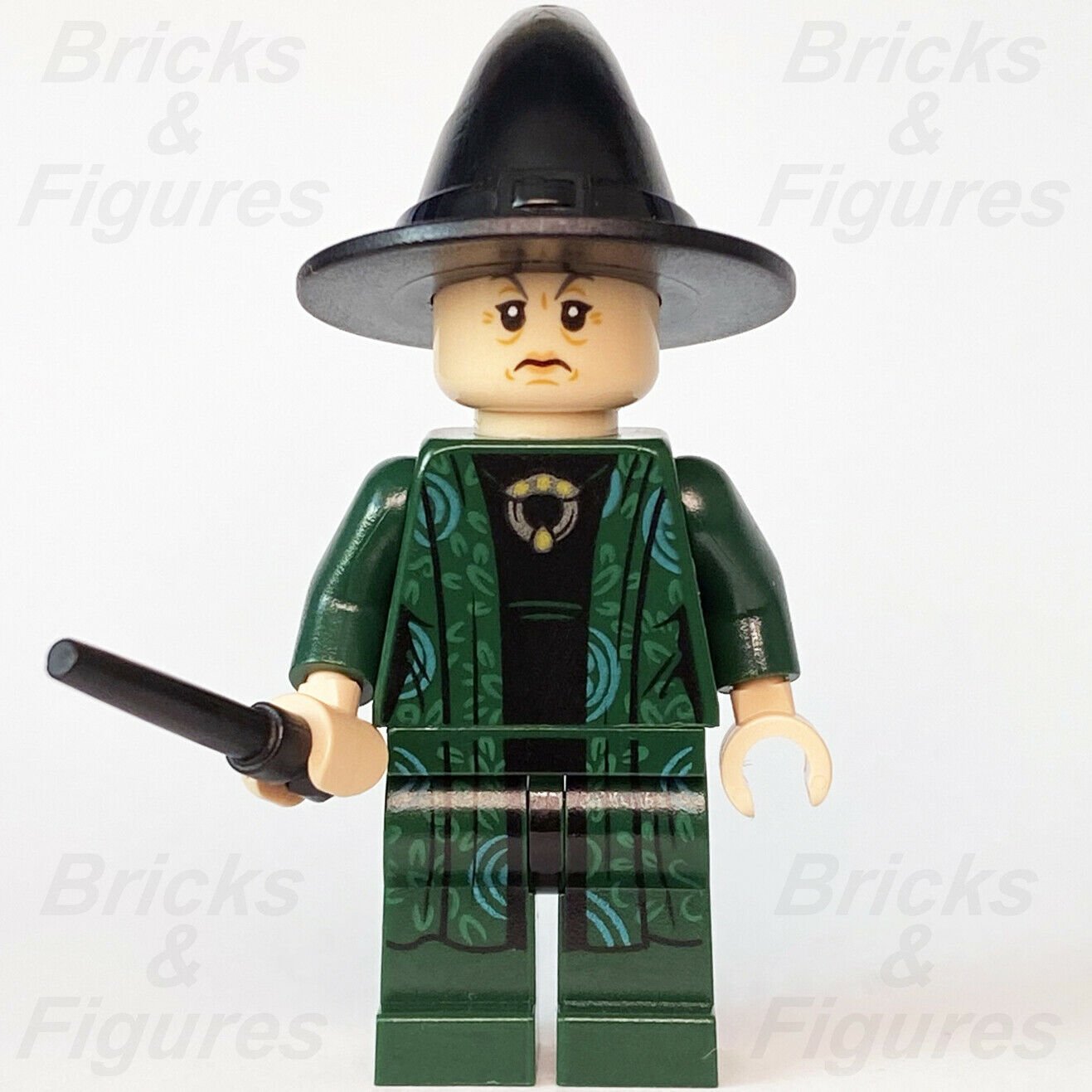 New Harry Potter LEGO Professor Minerva McGonagall Witch Minifigure 75954