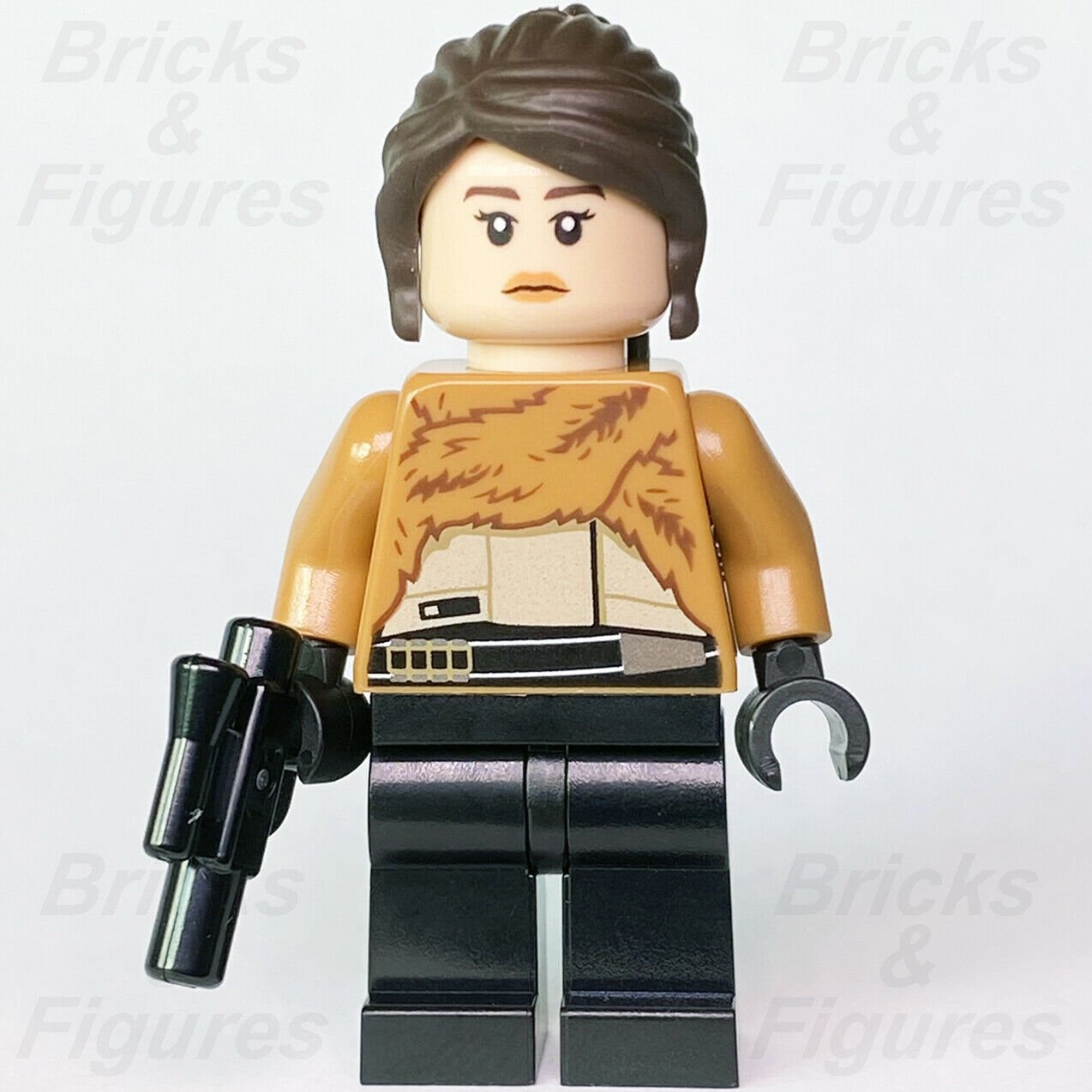 New Star Wars LEGO Qi'ra Fur Coat Outfit Solo Movie Minifigure 75219 sw0955 - Bricks & Figures