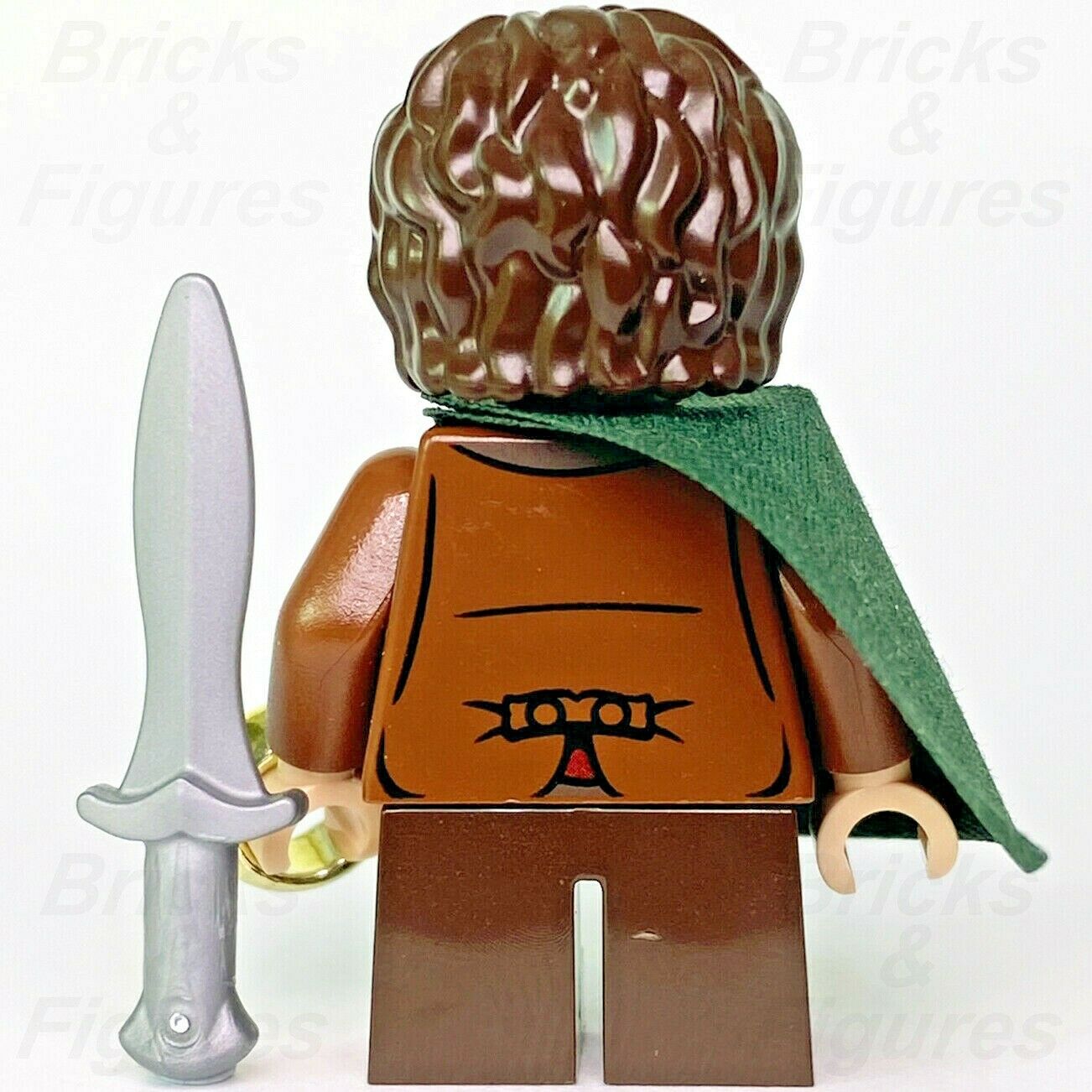 New The Lord of the Rings LEGO Frodo Baggins Hobbit Minifigure 9472 lor028 - Bricks & Figures