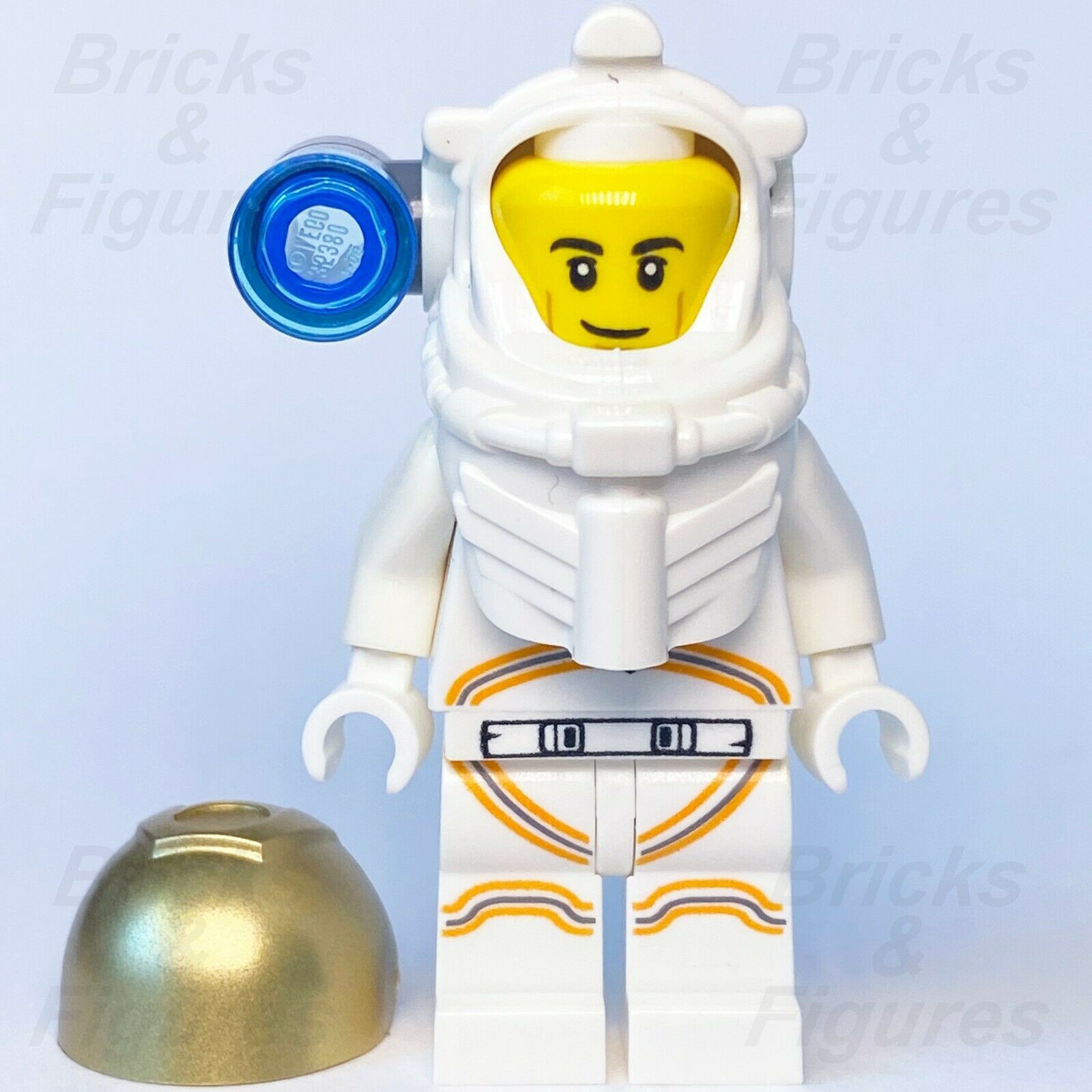 LEGO Town City Astronaut Male with Side Lamp Space Port Minifigure 30365