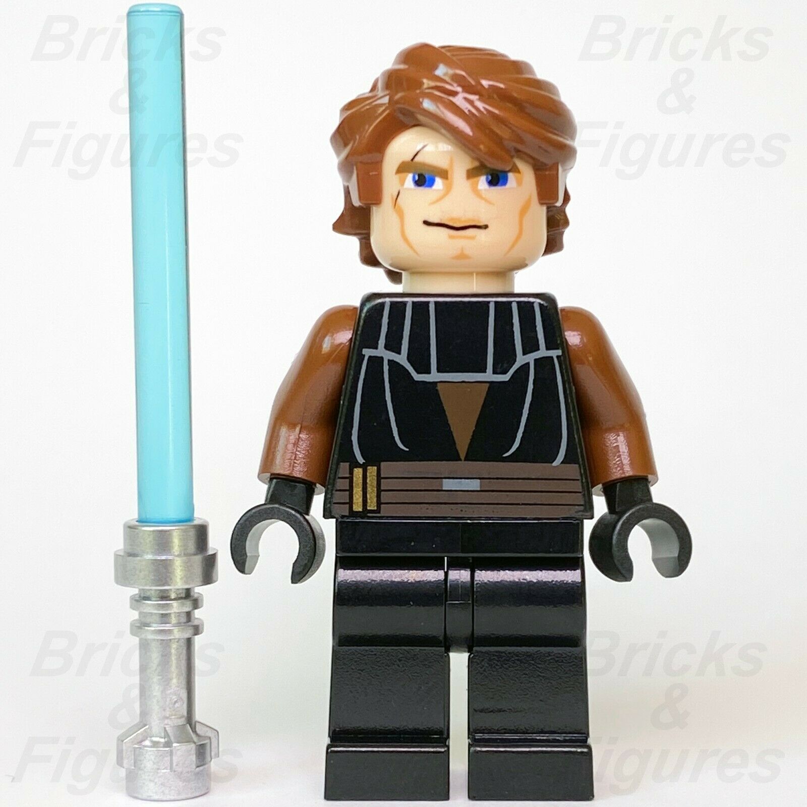 Star Wars LEGO Anakin Skywalker Clone Wars Jedi Minifigure 8037 8098 7931 9515