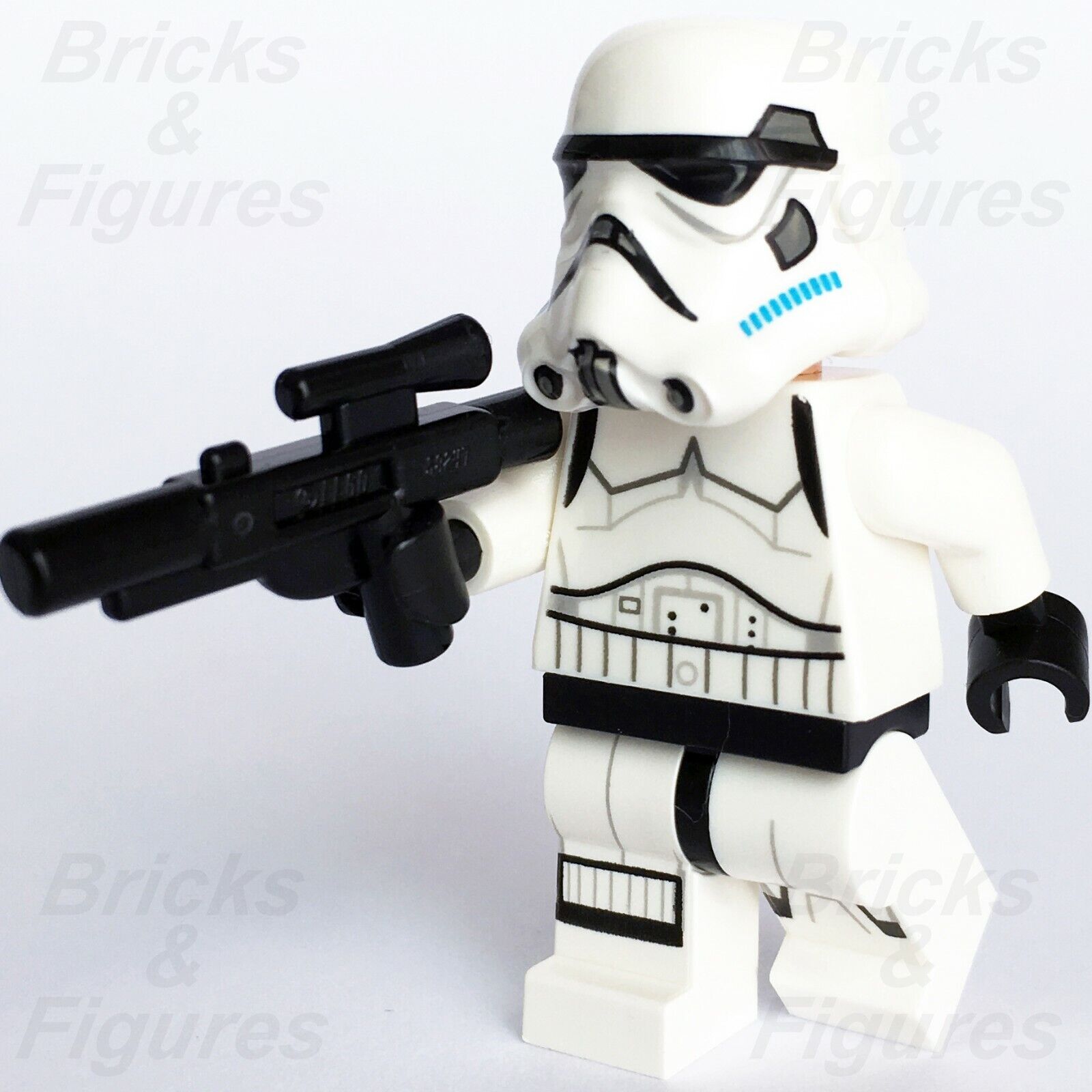 Star Wars LEGO Imperial Stormtrooper Frown Rebels Minifigure 75078 sw0617 - Bricks & Figures